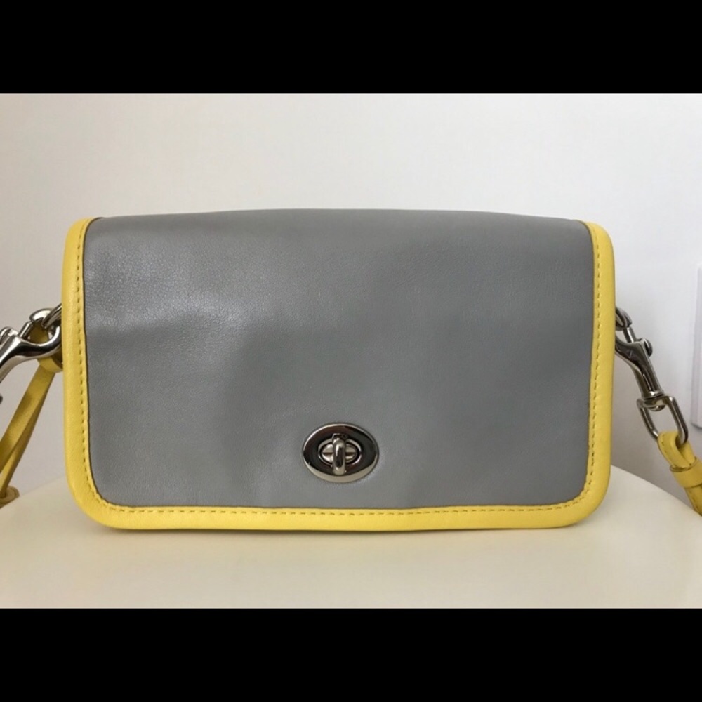 COACH Legacy leather penny crossover